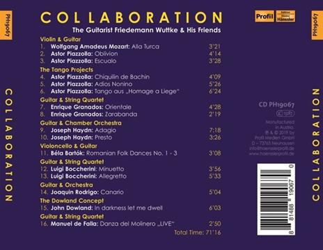 Friedemann Wuttke: Collaboration - CD Audio - 2