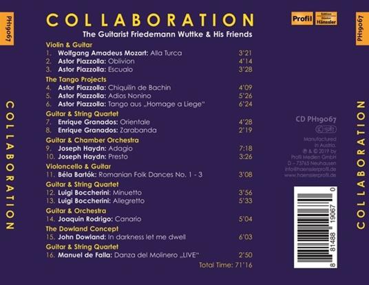 Friedemann Wuttke: Collaboration - CD Audio - 2