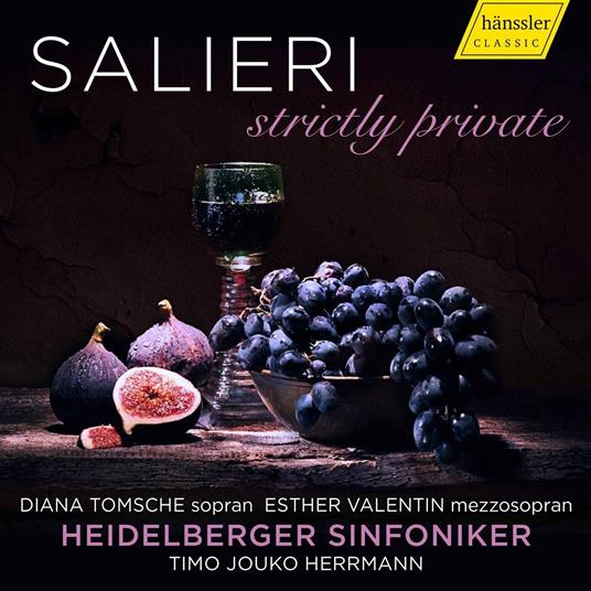 Salieri - Strictly Private - CD Audio di Antonio Salieri