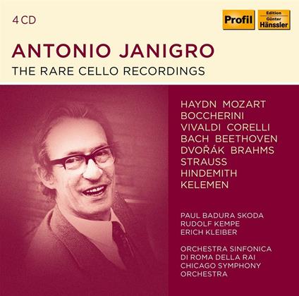 Rare Cello Recordings - CD Audio di Antonio Janigro