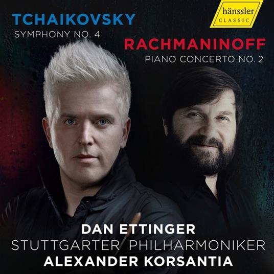 Tchaikovsky-Rachmaninov. Symphony No.4-Piano Concerto 2 - CD Audio di Dan - Alexander Korsanti - Stuttgarter Philharmoni Ettinger