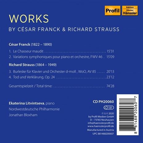 Piano Works - CD Audio di Ekaterina Litvintseva - 2