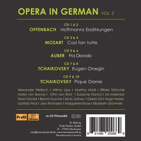 Opera In German Vol.2 - CD Audio di Rudolf Schock - 2