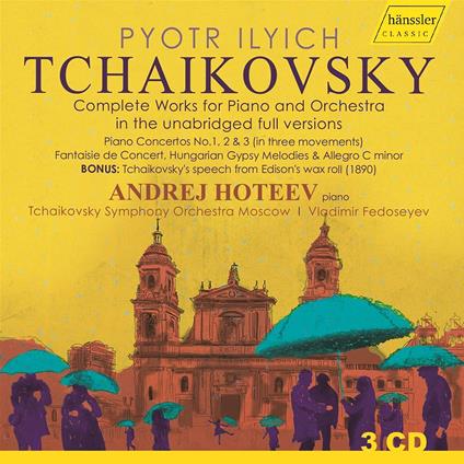Tchaikovsky - Complete Works For Piano And Orchestra - CD Audio di Tchaikovsky Symphony Orchestra Moscow
