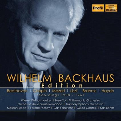 Wilhelm Backhaus Edition - CD Audio di Wilhelm Backhaus