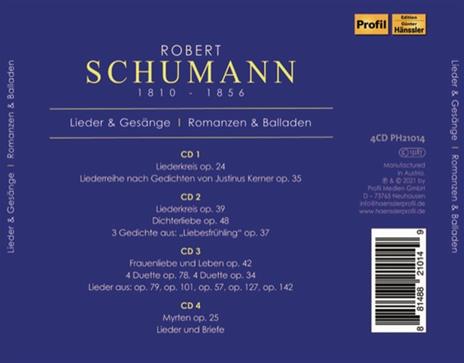 Robert Schumann Vol. 1 - CD Audio di Robert Schumann - 2