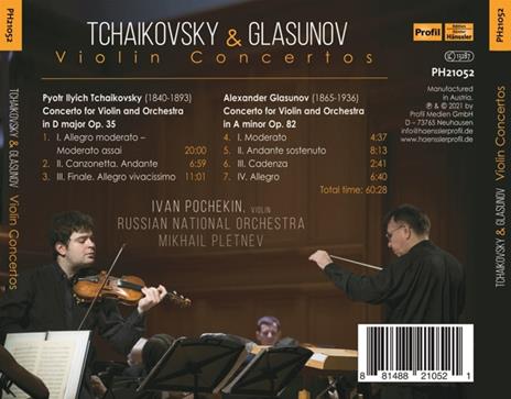 Violin Concertos - CD Audio di Dmitri Shostakovich,Ivan Pochekin - 2