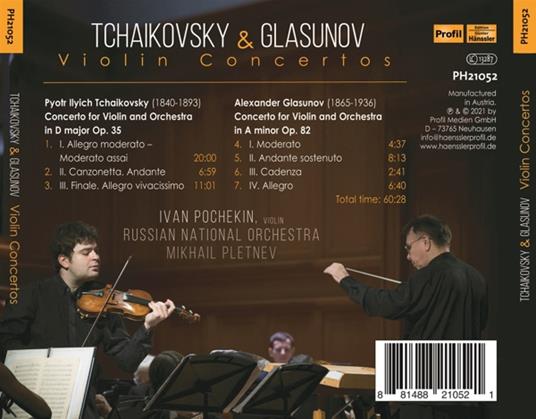 Violin Concertos - CD Audio di Dmitri Shostakovich,Ivan Pochekin - 2