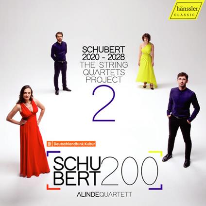 2020-2028 - The String Quartets Project 2 - CD Audio di Franz Schubert,Alinde Quartett