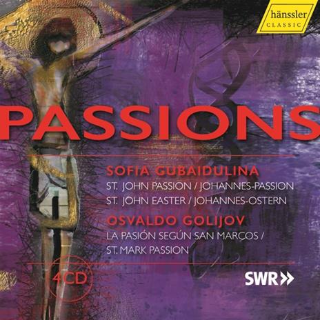 Golijov & Gubaidulina. Passions - St. John Passion & St. Mark Passion - CD Audio di Julia - Gachinger Kantorei - Helmuth Rilling Sukmanova