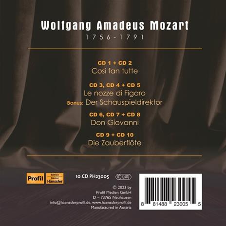 4 Opern Gesamtaufnahmen - 4 Operas Complete Recordings - CD Audio di Wolfgang Amadeus Mozart - 2