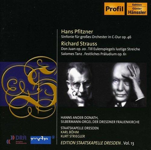 Sinfonia op 46 in DO (1940) - CD Audio di Hans Pfitzner