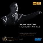 Sinfonie N.4, N.5 - CD Audio di Anton Bruckner