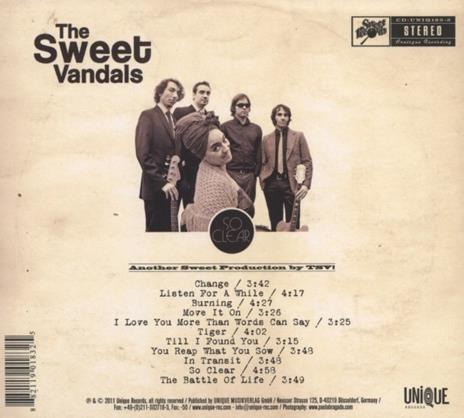 So Clear - CD Audio di Sweet Vandals - 2