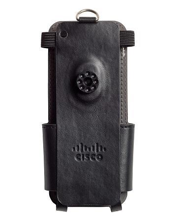 Cisco CP-LCASE-8821= Cover Pelle Nero mobile device cases - 2