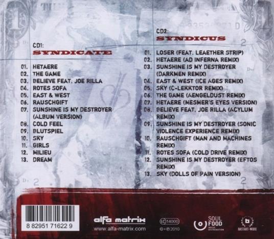 Syndicate - Syndicus - CD Audio di HausHetaere - 2