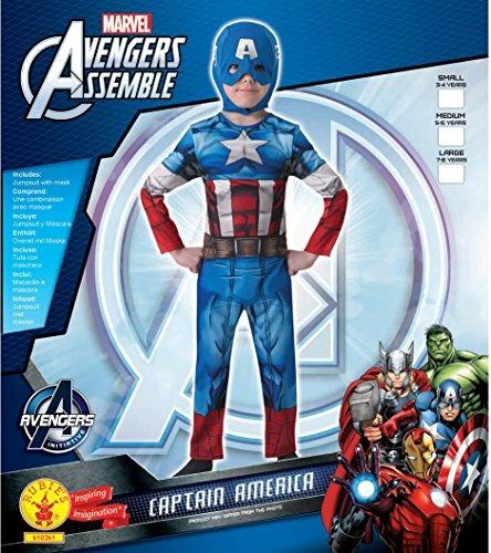 Costume Capitan America taglia L - 6