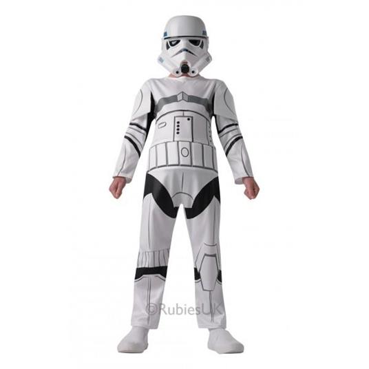 Costume Stormtrooper Star Wars Originale Bambino Medium 5 - 6 Anni 116 cm - 2