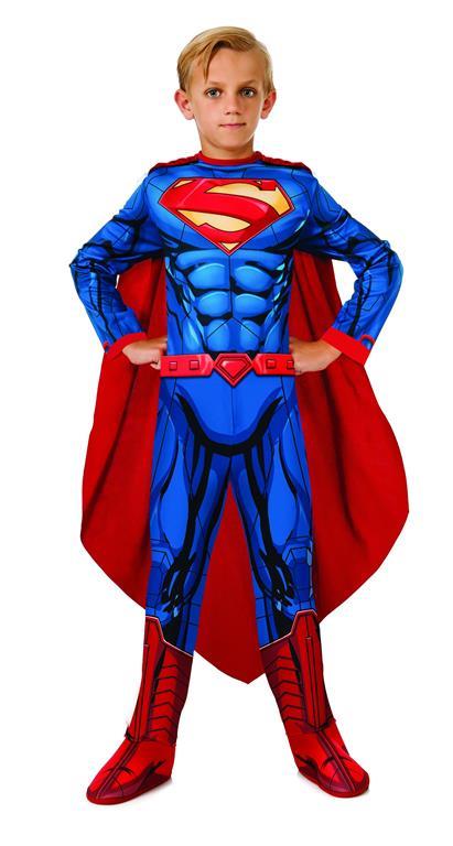 Costume Superman Bambino Originale DC Comics Large 8 -10 Anni 148 cm - 9