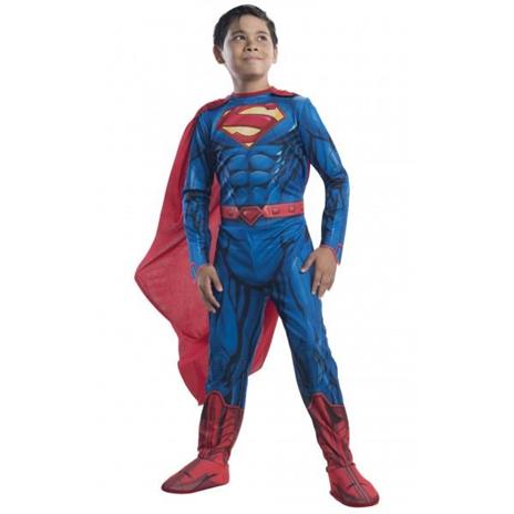 Costume Superman Bambino Originale DC Comics Large 8 -10 Anni 148 cm - 8