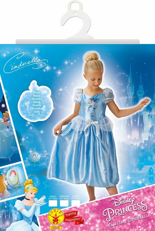 Costume Cenerentola (128 Cm) Carnevale - 6