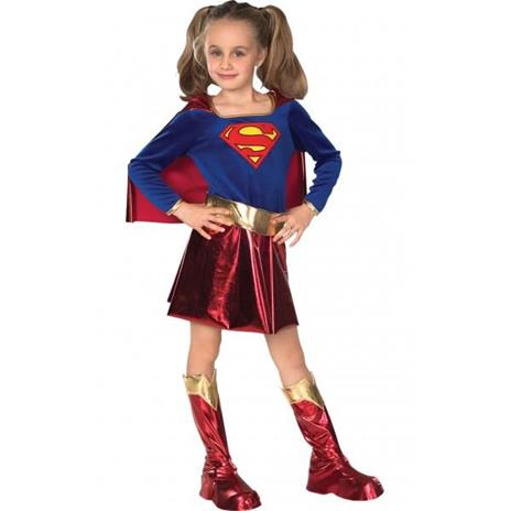 Costume Supergirl Bambina Originale DC Comics Medium 5 - 7 Anni 132 cm