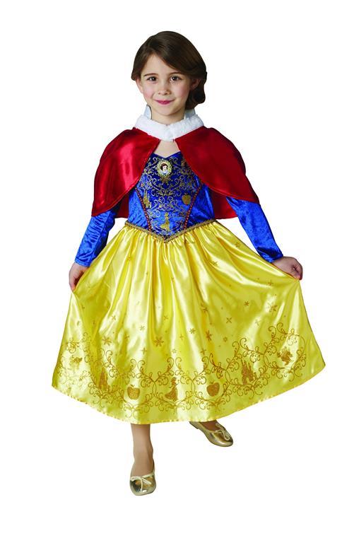 Costume Biancaneve WINTER. Bambina Taglia. LARGE - 2