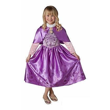 Costume Carnevale Raperonzolo - Taglia M, Età 5/6 Anni, 116Cm