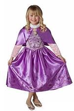 Costume Carnevale Raperonzolo - Taglia L, Età 7/8 Anni, 128Cm