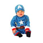 Costume avengers capitan america bambino 6/12 mesi