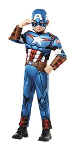 Costume Capitan America Deluxe Tg.L