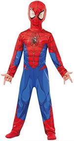 Rubie' s 640840S Spiderman Marvel Spider Man Classic costume bambino, S (3 4 Anni/104 cm)