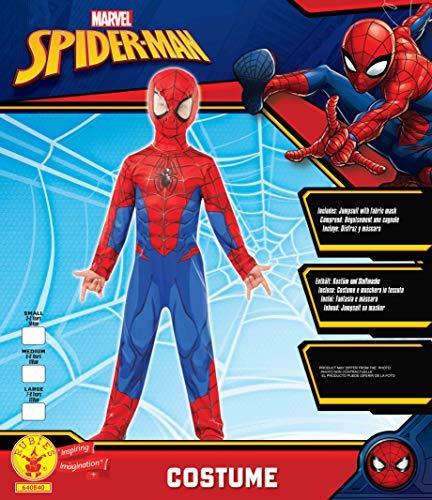 Rubie' s 640840 m Spiderman Marvel Spider Man Classic costume per bambini, M (5 6 Anni/116 cm) - 4