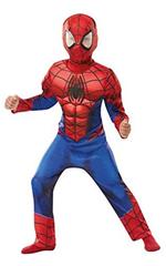 Rubie' s 640841S Spiderman Marvel Spider Man Deluxe costume bambino, ragazzo, piccolo