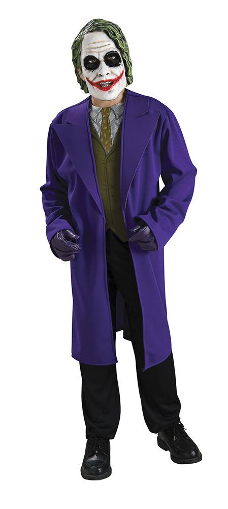 Dc Comics: Joker - Costume Joker Bambino (Giacca Con Camicia, Cravatta E Gilet Stampato E Maschera Tg. L)