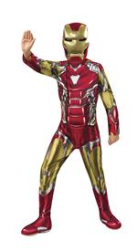 Marvel: Iron Man - Costume Endgame Classic (Tuta Con Copriscarpe E Maschera Tg. M)