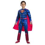 Costume Superman Black Line Deluxe Tg.S