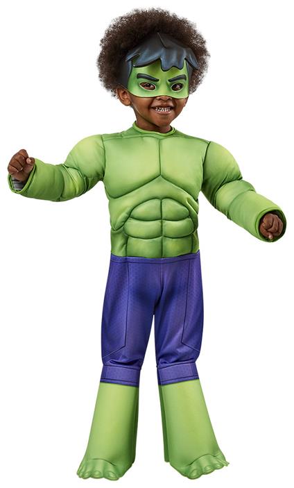 Rubies II - Costumes - Marvel: Spidey and His Amazing Friends Hulk Deluxe Costume Toddler 2-3 Years