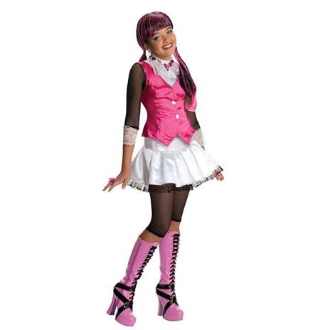 Costume Draculaura Monster High Originale Medium 5 - 7 Anni 132 cm - 2