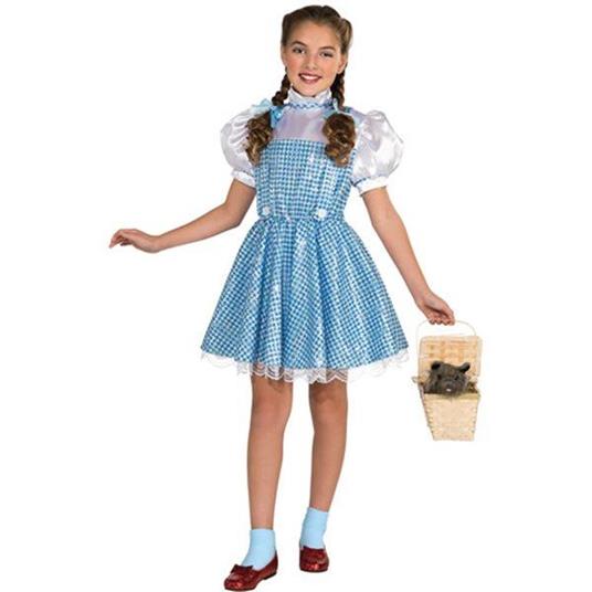 Costume Dorothy Deluxe Il Mago di Oz Originale Bambina Large 8 -10 Anni 148 cm