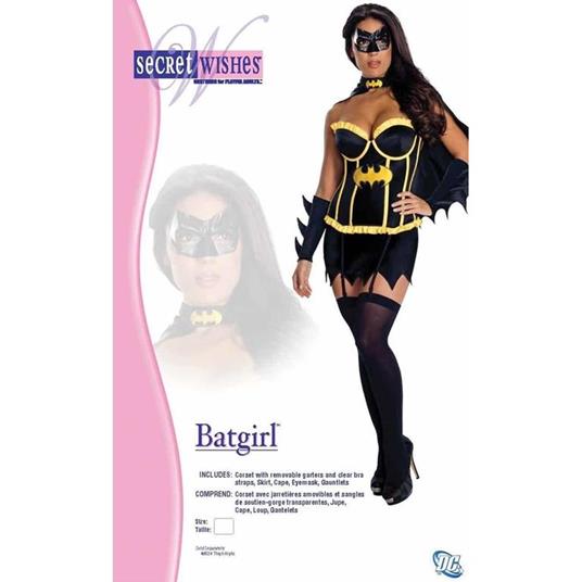 Costume Batgirl Corset Taglia M Donna Batwoman Carnevale Completo
