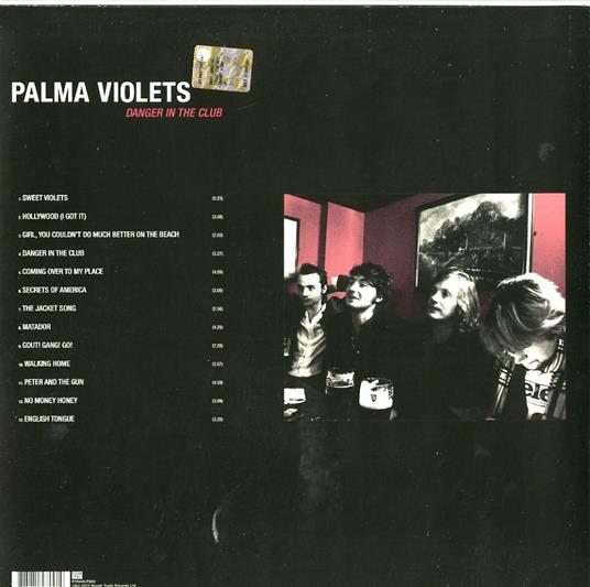 Danger in the Club - Vinile LP di Palma Violets - 2