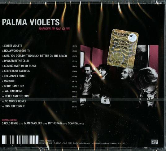 Danger in the Club - CD Audio di Palma Violets - 2