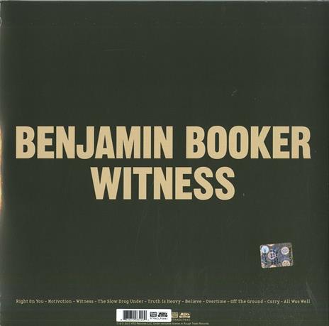 Witness (Blu Vinyl Limited Edition) - Vinile LP di Benjamin Booker - 2