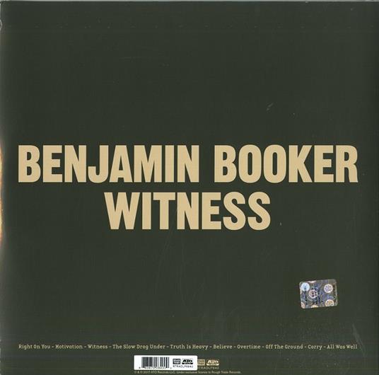 Witness (Blu Vinyl Limited Edition) - Vinile LP di Benjamin Booker - 2