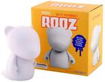 Kidrobot Munnyworld Diy 4'''' Rooz Mini White Figure New In Box