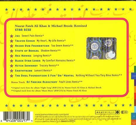 Star Rise - CD Audio di Nusrat Fateh Ali Khan - 2