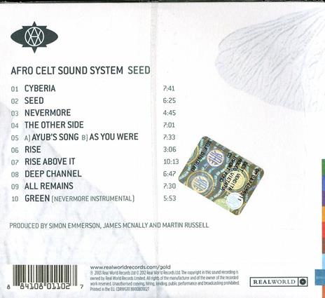 Seed - CD Audio di Afro Celt Sound System - 2