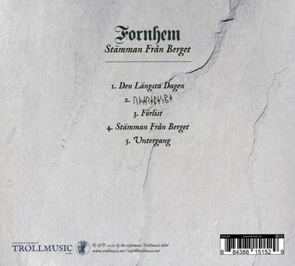 Stamman Fran Berget - CD Audio di Fornhem