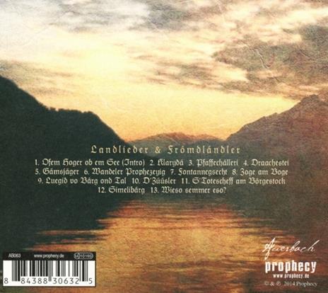 Landlieder & Frömdländler - CD Audio di Fräkmündt - 2